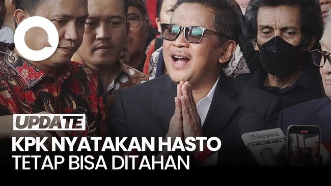 Video: KPK Tegaskan Hasto Tetap Bisa Ditahan Meski Sedang Proses Praperadilan