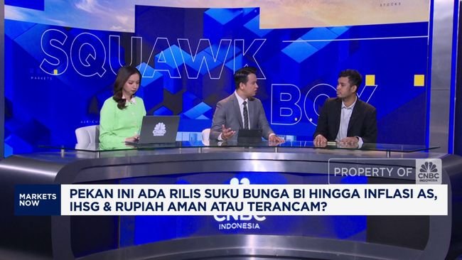 Bakal Ada Rilis Bunga BI-Inflasi AS, IHSG & Rupiah Aman Atau Terancam?