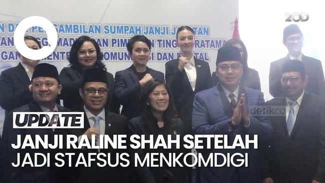 Video Raline Shah Setelah Jadi Stafsus Menkomdigi: Janji Nggak Magabut