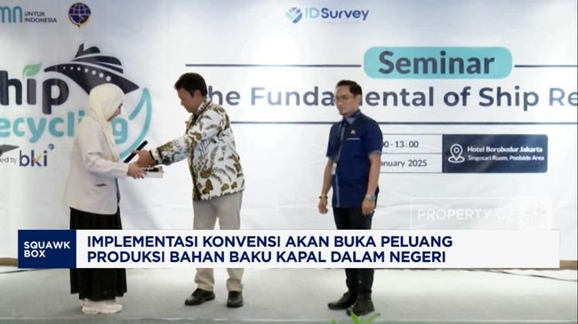 Video: Industri Perkapalan RI Bersiap Konvensi Internasional Hongkong