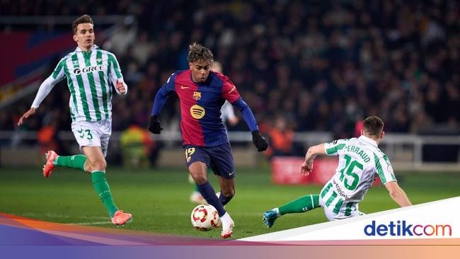 Lamine Yamal Saat Barcelona Vs Betis: Lari, Gocek, Assist, dan Gol