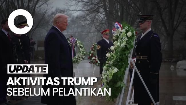 Video Trump-Vance Beri Hormat ke Prajurit AS yang Gugur Jelang Pelantikan