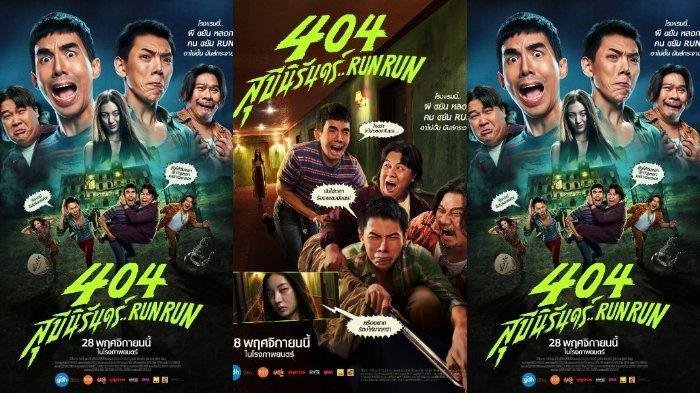 Sinopsis Film 404 Run Run, Kisah Horor yang Mengundang Tawa Asal Thailand - Tribun-medan.com