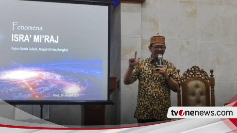 Peristiwa Perjalanan Isra Miraj Nabi Muhammad SAW Dijelaskan Secara Sains dan Teknologi, Jamaah Kajian Antusias