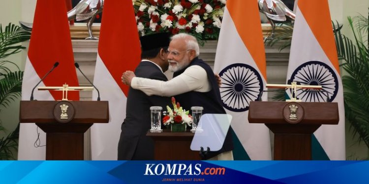 Akrabnya Prabowo dan PM India, Berpelukan hingga Sapaan "Brother"