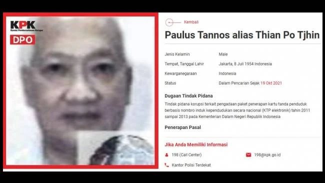 Jalan Panjang Memulangkan Paulus Tannos, Tersangka Korupsi dari Negeri Singa