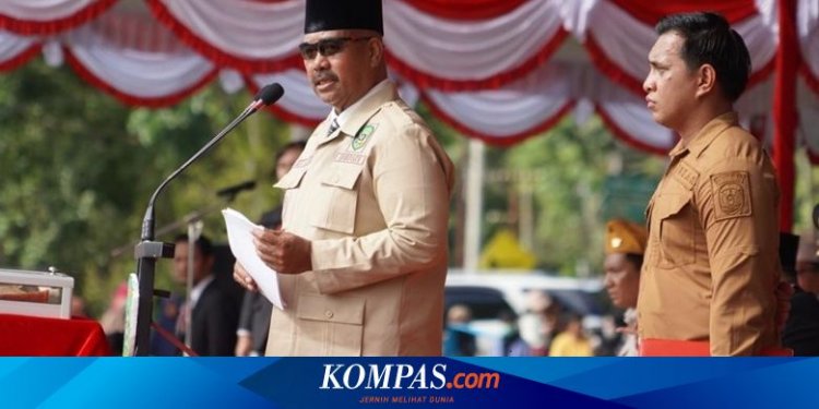 Bupati Kukar Pimpin Upacara Peringatan Peristiwa Merah Putih Sangasanga