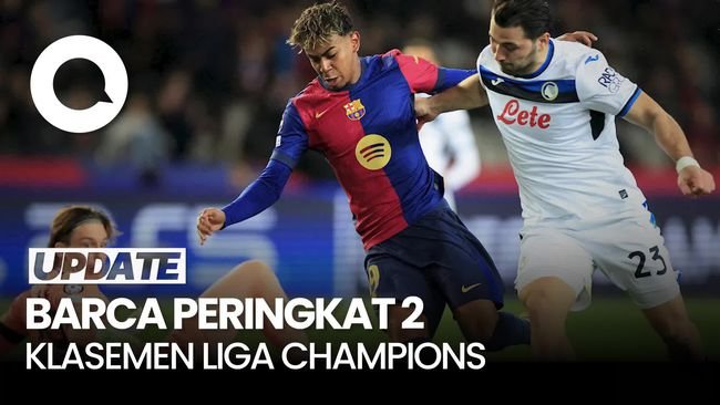 Video: Ditahan Imbang Atalanta, Barca Gagal Puncaki Klasemen Liga Champions