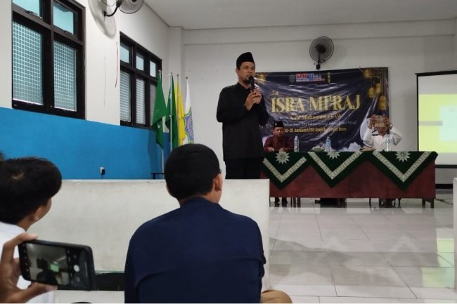 Ketua Dikdasmen Surabaya Ajak Refleksi Peristiwa Isra Miraj di Kajian Spemjitu