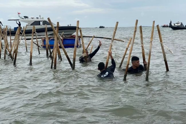 Bareskrim Duga SHGB dan SHM Pagar Laut Tangerang Pakai Girik Palsu