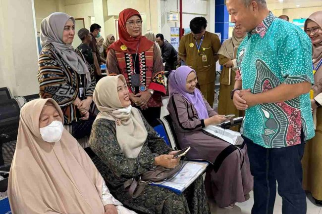 Pastikan Pelayanan Baik, Direktur Teknologi Informasi BPJS Kesehatan Kunjungi RS Mawaddah Medika Mojokerto