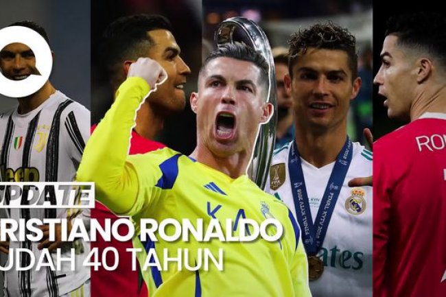 Video: Ultah Ke-40 dan Menuju 1.000 Gol Cristiano Ronaldo
