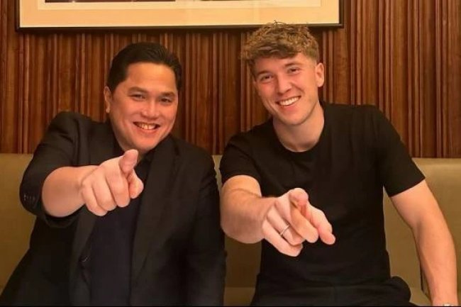 Ketum PSSI Erick Thohir Apresiasi Persetujuan DPR Terkait Naturalisasi Tiga Pemain Timnas Indonesia