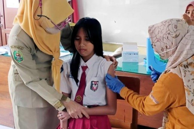 Digencarkan Vaksin HPV untuk Siswa SD di Trenggalek, Upaya Antisipasi Kanker Serviks