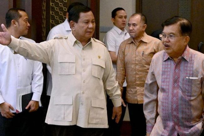Pertemuan Prabowo dan JK: Bahas Kebijakan Elpiji dan Ketahanan Pangan