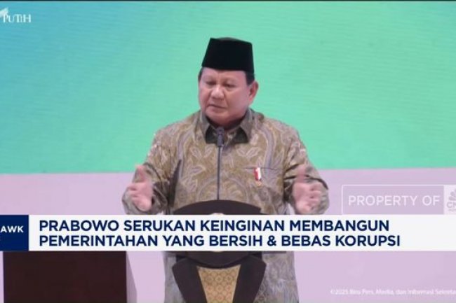 Video: Prabowo Minta Aparat Bersihkan Diri Sebelum Dibersihkan