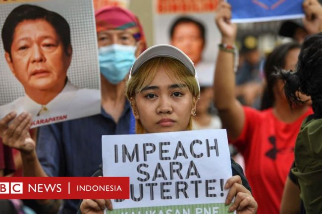 Sara Duterte: Parlemen Filipina memakzulkan wakil presiden Sara Duterte, perseteruan Bongbong Marcos dan Duterte kian sengit