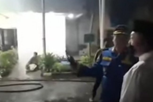 Menteri Nusron Tinjau Peristiwa Kebakaran Gedung Kementerian ATR BPN di Kebayoran Baru