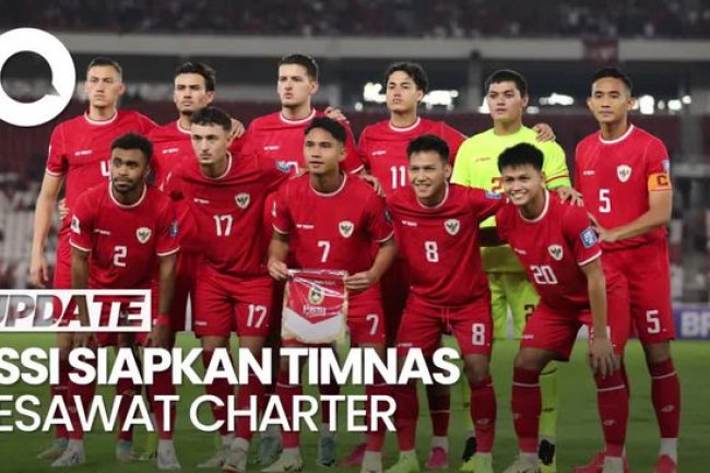 Video Timnas Bakal Pakai Pesawat Charter, PSSI: Bukan Kemewahan