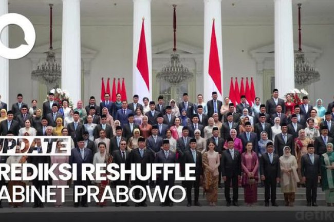 Video Prabowo Sentil Anak Buah Ndablek, Bos PPI: Reshuffle Tinggal Tunggu Waktu
