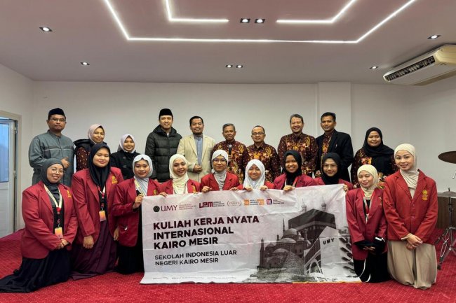 23 Mahasiswa UMY Jalani KKN Internasional Batch 1 di Mesir
