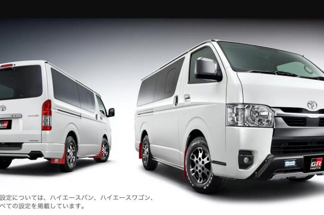 Sentuhan Sporty Toyota GR untuk Van HiAce