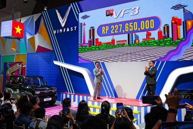 Diluncurkan di IIMS, VinFast VF3 Dibanderol Rp220 Jutaan