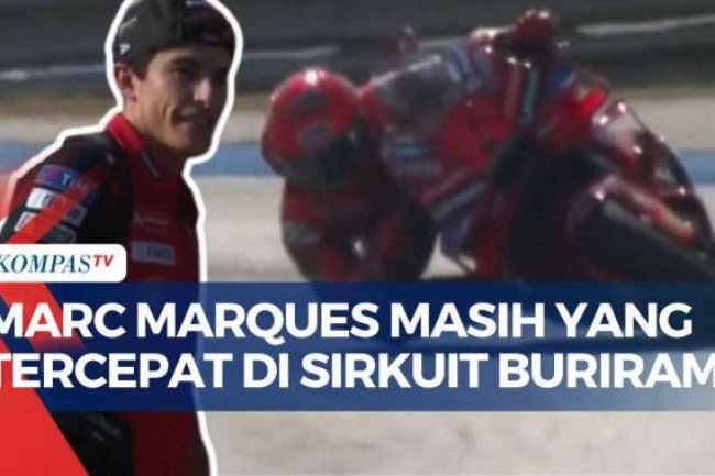 Pramusim MotoGP di Sirkuit Buriram, Marc Marquez Masih Jadi yang Tercepat!