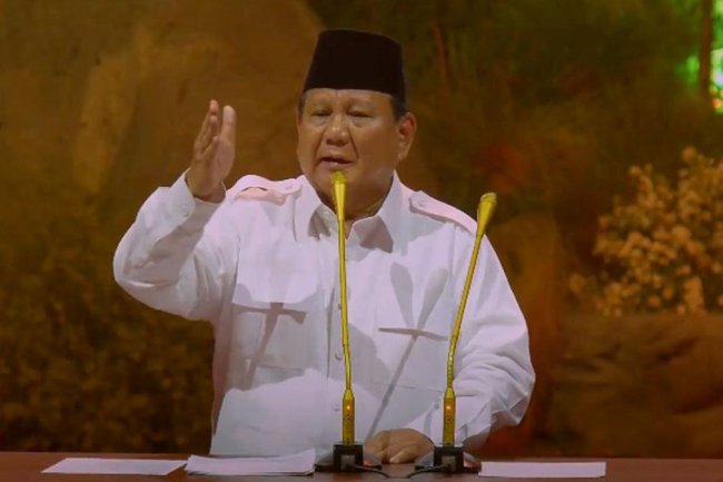 Prabowo Buka Suara soal Pencalonan Diri ke Pilpres 2029