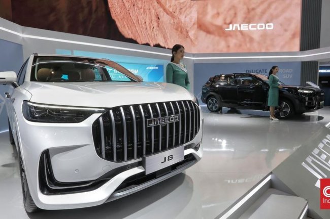 FOTO: Jaecoo Tantang Mobil Hybrid Jepang