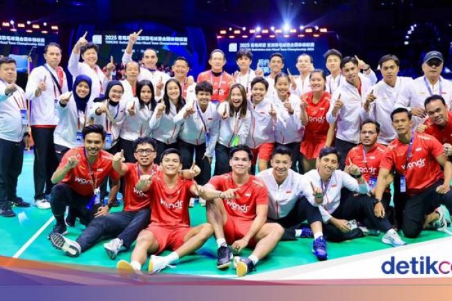 BNI Puji Atlet RI Cetak Sejarah di Badminton Asia Mixed Team Championship