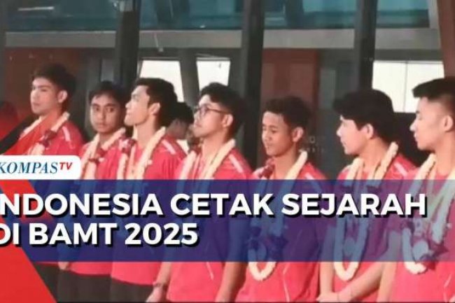 Tim Indonesia Juara BAMTC 2025, Pulang dengan Sejarah Baru