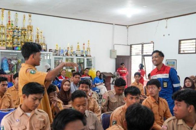 Pertamina Sosialisasi HIV/AIDS di SMA Negeri 8 Balikpapan, Dukung Pengembangan SDM Berkualitas
