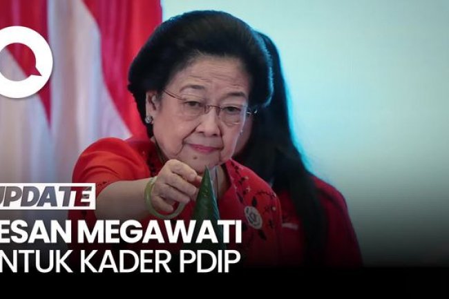 Video: 3 Pesan Megawati ke Kader PDIP Usai Hasto Ditahan KPK