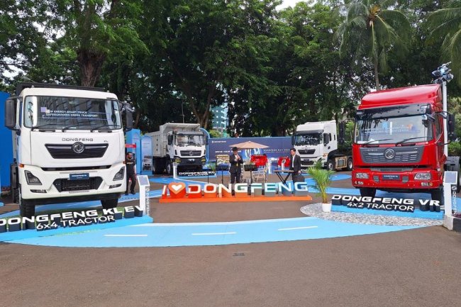 Dongfeng Ramaikan Pasar Kendaraan Komersial Indonesia, Langsung Rilis Tiga Model Truk