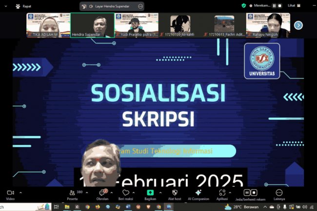 Menyusun Skripsi Sukses Bersama Program Studi Teknologi Informasi UBSI