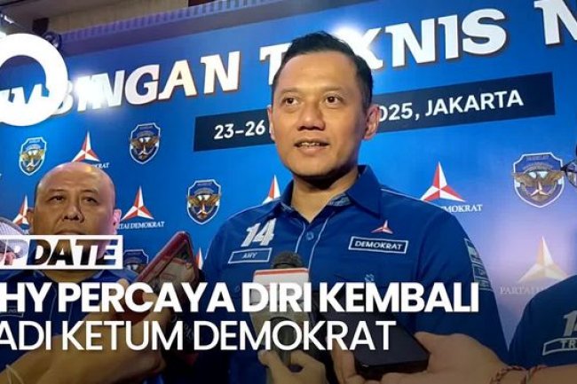 Video: Dapat Dukungan Kader, AHY Percaya Diri Jadi Ketum Demokrat Lagi