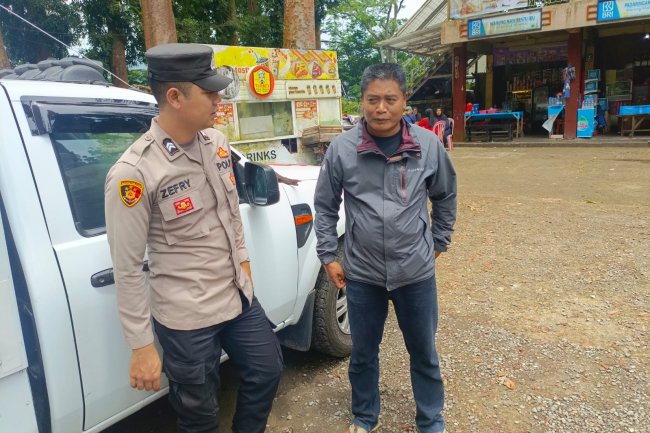 Personil Polsek Kadudampit Melaksanakan Giat Patroli Tempat Wisata Situgunung