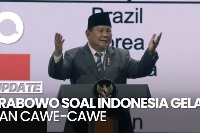 Video Prabowo Sindir 'Indonesia Gelap' dan Minta Dicawe-cawe SBY-Jokowi