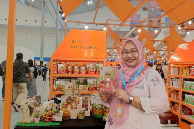 Ikut BRI UMKM EXPO(RT), Abon Cap Koki Berhasil Tembus Pasar Internasional
