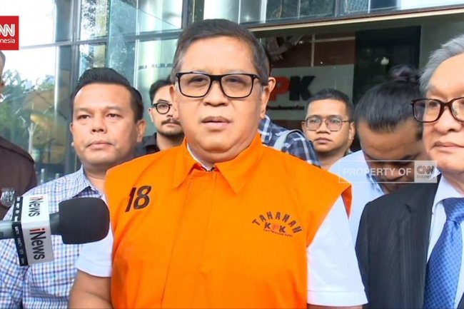 VIDEO: Hasto Minta Megawati Tak Usah Menjenguk ke Tahanan KPK