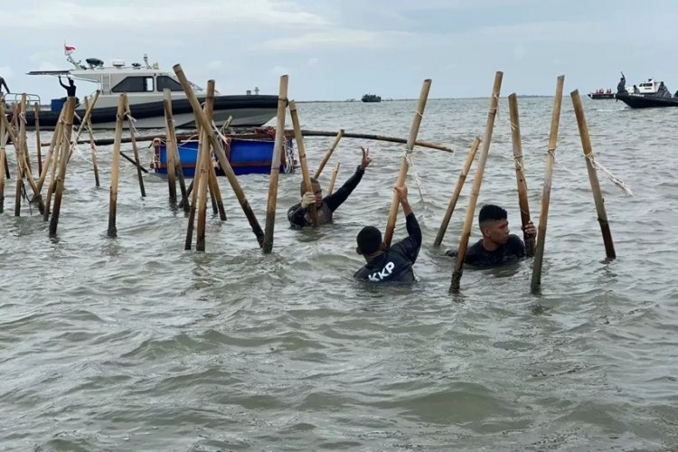 Bareskrim Duga SHGB dan SHM Pagar Laut Tangerang Pakai Girik Palsu