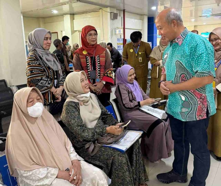 Pastikan Pelayanan Baik, Direktur Teknologi Informasi BPJS Kesehatan Kunjungi RS Mawaddah Medika Mojokerto