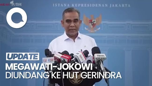 Video Gerindra Undang Megawati hingga Jokowi di HUT Partai 15 Februari