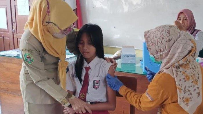 Antisipasi Kanker Serviks, Pemkab Trenggalek Gencarkan Vaksin HPV untuk Siswa Perempuan SD