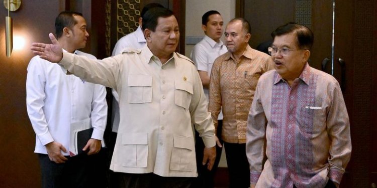 Pertemuan Prabowo dan JK: Bahas Kebijakan Elpiji dan Ketahanan Pangan