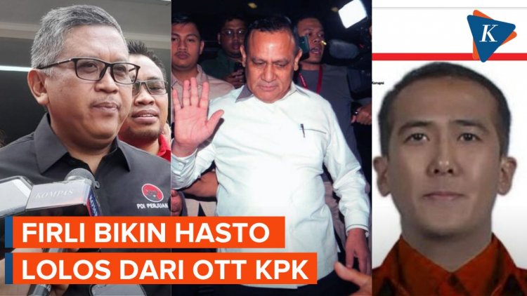 OTT Hasto dan Harun Belum Rampung, Firli Malah Gelar Konpers