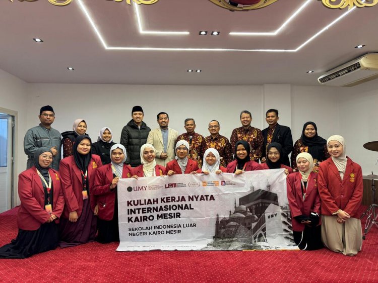 23 Mahasiswa UMY Jalani KKN Internasional Batch 1 di Mesir