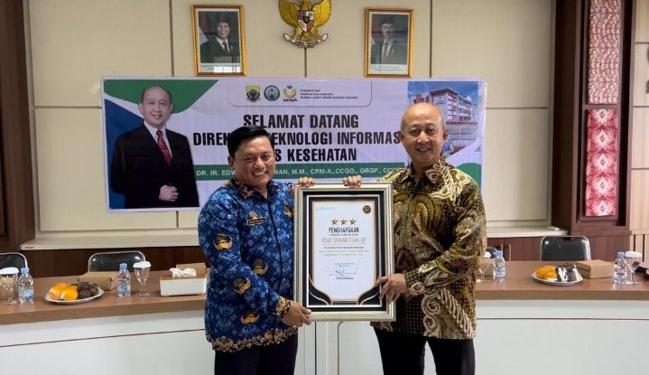 Transformasi Digital RSUD Sayang Cianjur Diapresiasi Direktur Teknologi Informasi BPJS Kesehatan