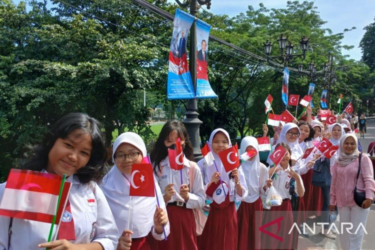 Presiden RI Prabowo tiba di Istana Bogor sambut Presiden Turki Erdogan